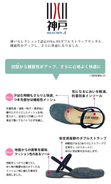 【洗える靴】 サンダル レディース ストラップ つま先 あり 旅行 靴 ママ 甲高 幅広 軽い 柔らかい ゆったり 3E 外反母趾 靴 洗える ぺたんこ 妊婦 フラットシューズ 大人 かわいい 21cm 21.5cm 25cm LL SS 529203 クロールバリエ 靴底 ダブルストラップ 柄 エスニック