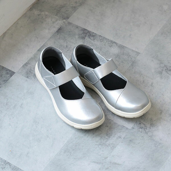 No.335601 newmo-ニューモ- ベルクロストラップ スニーカー ストレッチ 3e ゆったり 幅広 甲高 外反母趾 調節 カジュアル スポーティ シンプル オールウェザー 晴雨兼用 レインシューズ SALE セール ※交換返品不可