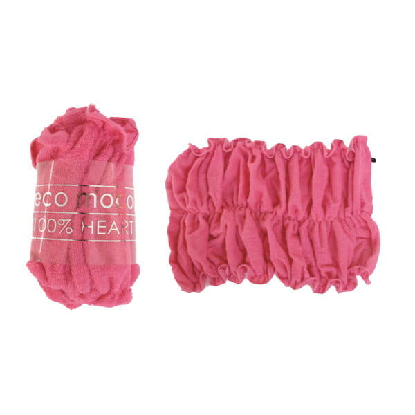ヘアータオル／キャベツヘアタオル（ジェリーピンク）【エコモコ ecomoco タオルギフト ギフト 内祝い 引出物 タオル ギフト タオル フェイスタオル ターバン】