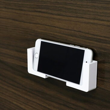 スマホグッズ「磁着SQ」バススマートフォンホルダー【マグネット 磁石 浴室 バスルーム お風呂 壁面 ユニットバス ホワイト スマホホルダー バスグッズ スマホ置き スマホ台】