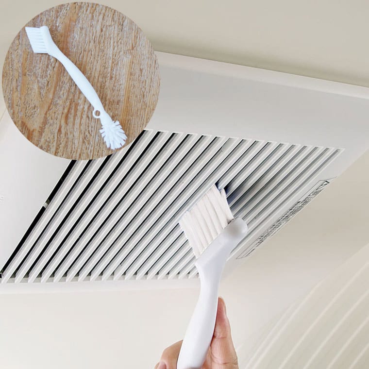 ブラシ「クロマメMK」目地すみっこブラシ[BS-404]【換気扇掃除 風呂用 バスブラシ 風呂そうじ お風呂用..