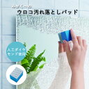 「みがく〜の ウロコ汚れ落としパッド」 鏡メンテナンス用品 ...