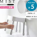 [特典付き] 《 マグネット風呂イス＋マグネット＆引っ掛け湯おけ ミスト セット SH25 SH30 SH35 》 MIST ホワイト ブラック 新商品 座面25cm 座面30cm 座面35cm バスチェア 風呂いす 風呂椅子 マグネット おけ 湯おけ セット 7322 1721 1722 1723 1724 1725 1726 新商品