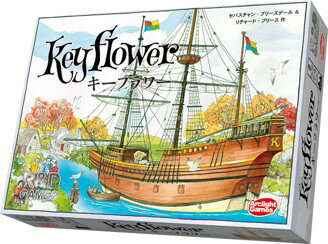 【ボードゲーム 3点以上ご購入で10%OFFクーポン配布中 対象商品】キーフラワー 完全日本語版