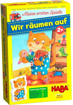 ニャンコとおかたづけ [日本語訳付き] HABA(ハバ) HA303469（ボードゲームまとめ買いで最大15％オフクーポン対象）■対象期間：11/29 0：00～12/2 4：59