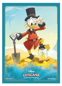 ディズニー・ロルカナ・TCG 日本語版 公式カードスリーブ 「スクルージ・マクダック 世界一の金持ちアヒル」