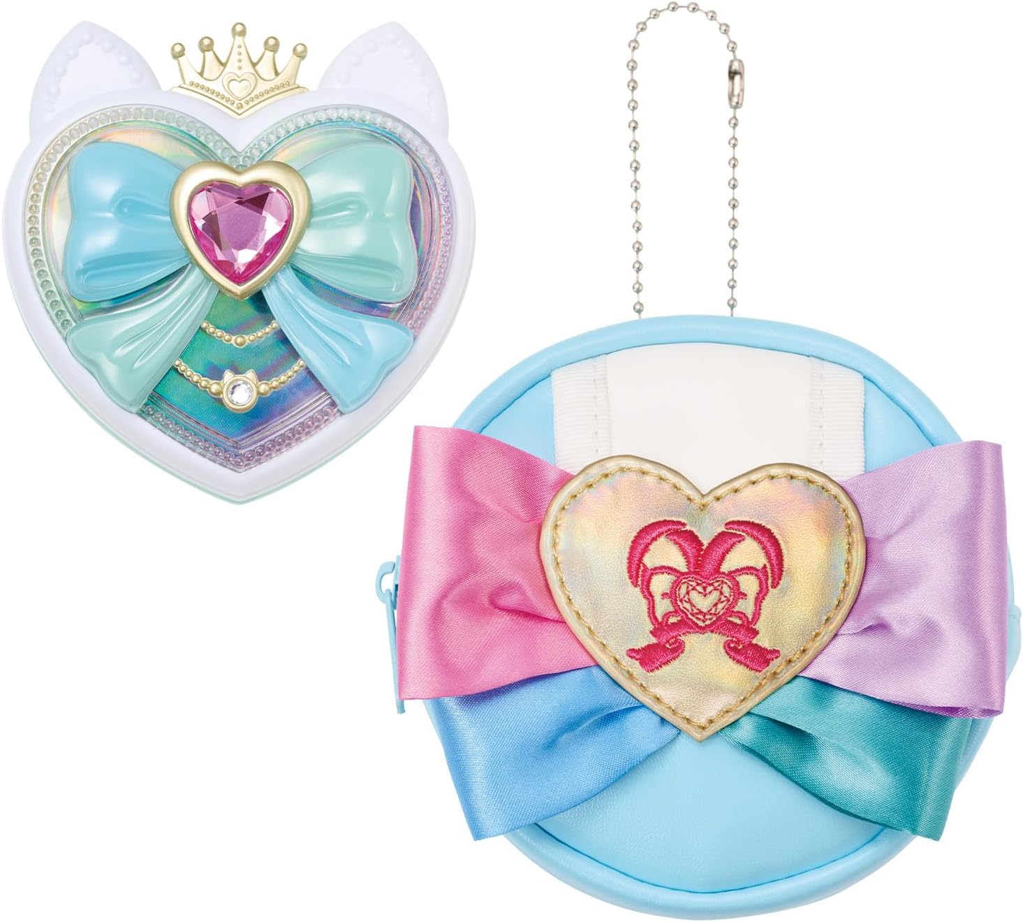 【2024年11月初旬再入荷 予約商品】Pretty Holic シャイニーキャッツパクト スペシャルセット わんだふるぷりきゅあ！のサムネイル