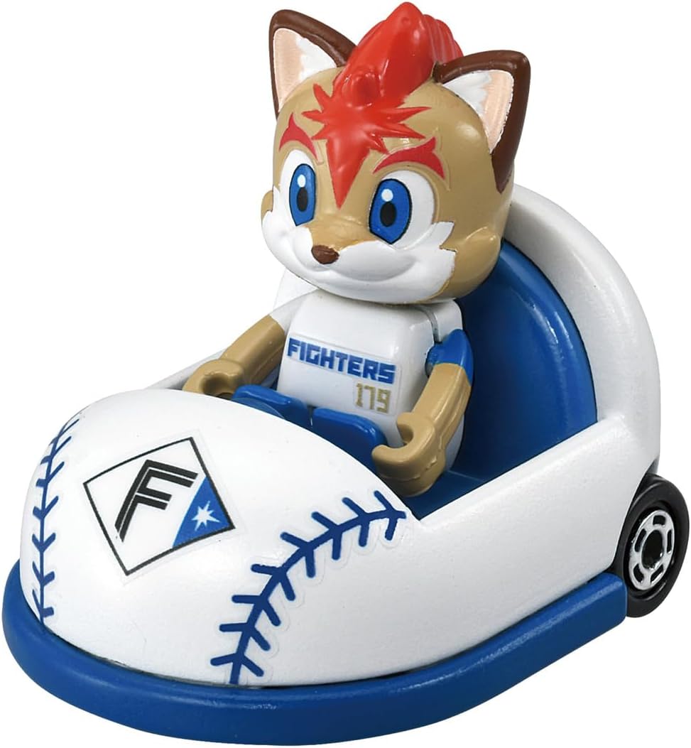 【3点5%オフクーポン配布中！】北海道日本ハムファイターズ マスコットカー 「プロ野球トミカ」のサムネイル