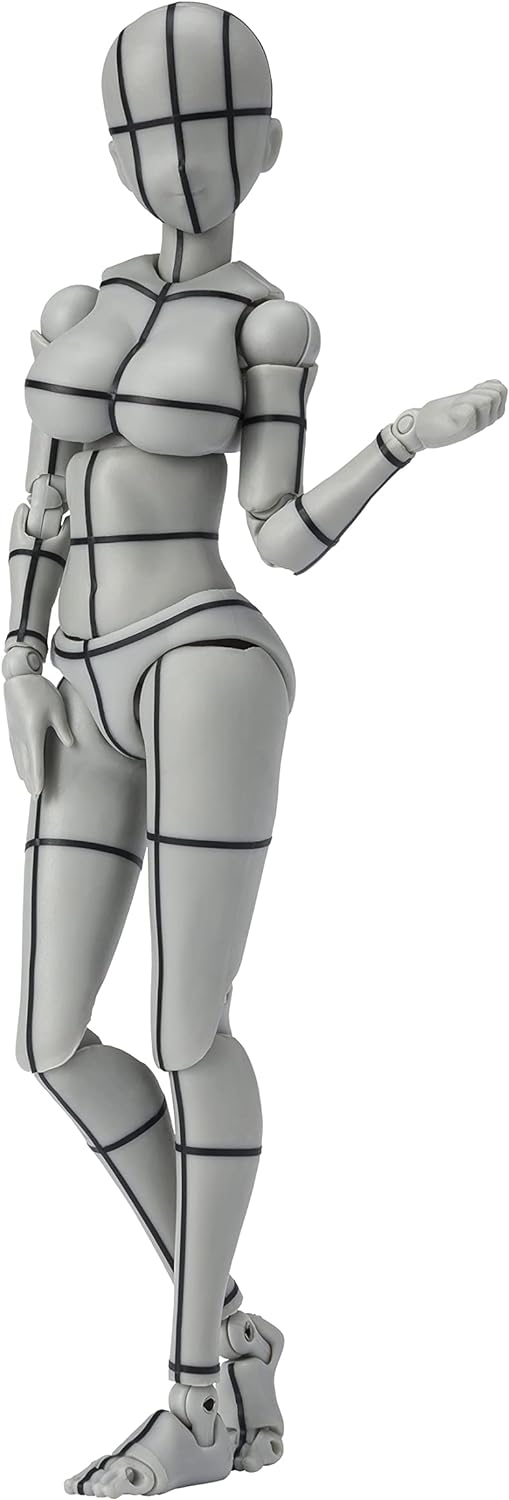 【2024年7月再販予約】S.H.フィギュアーツ ボディちゃん -矢吹健太朗- Edition ワイヤーフレーム (Gray Color Ver.)（再販版）