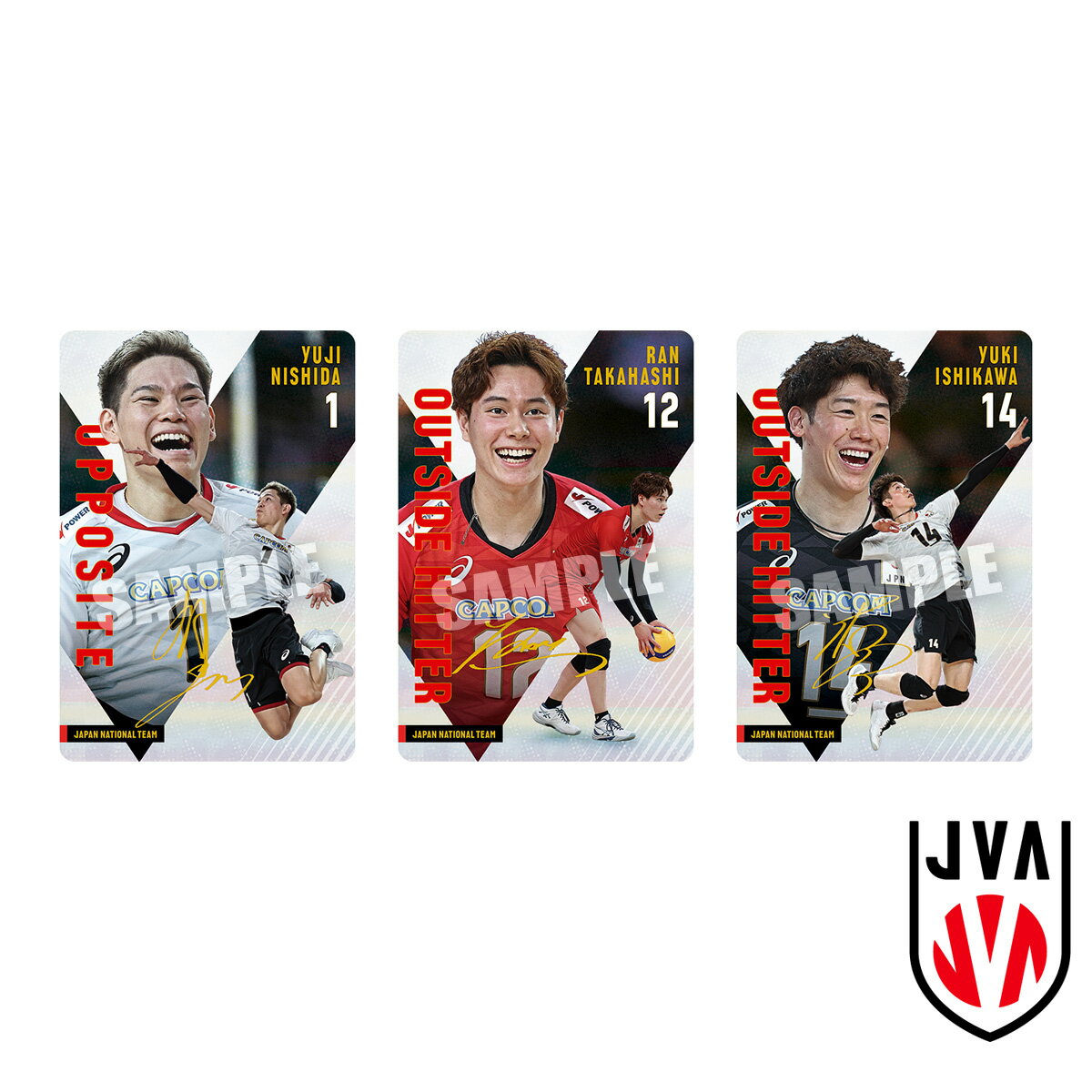 【3点5%まとめ買いクーポン対象】【2025年10月発売 予約商品】【BOX】JAPAN NATIONAL VOLLEYBALL TEAM ツインウエハース 2025 20個入り (食玩)のサムネイル