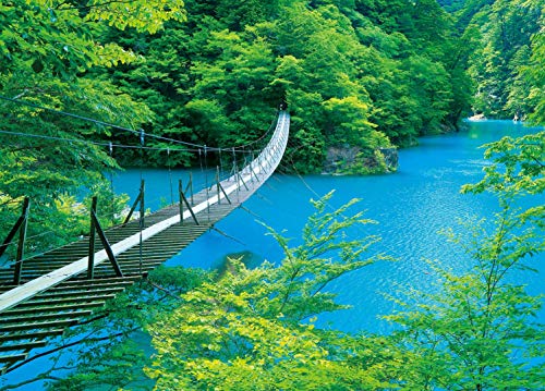 500ピース ジグソーパズル 寸又峡の夢の吊橋‐静岡 (38x53cm)
