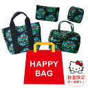 ハッピーバッグ 全品日本製! 大人かわいい ハローキティ ハッピーバッグ 2025 大人キティ バラ柄 サンリオ ギフトセット プレゼント 新生活 お誕生日 ポ...