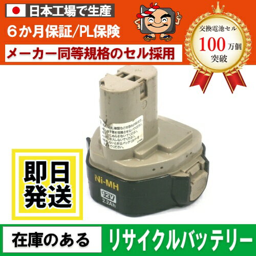 1233S マキタ makita 12V バッテリー 電動工具リサイクル 在庫がある為お預かりは不要