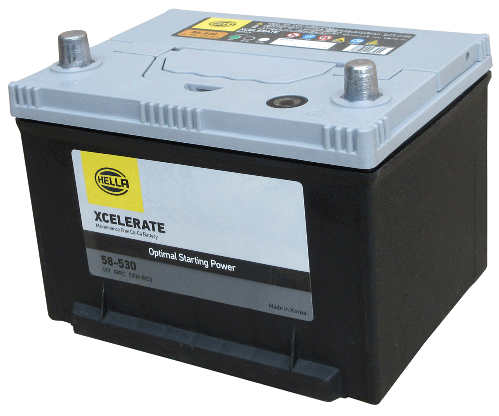 HELLA（ヘラー） バッテリー 58-530【G&Yu SMF58-530の後継機】