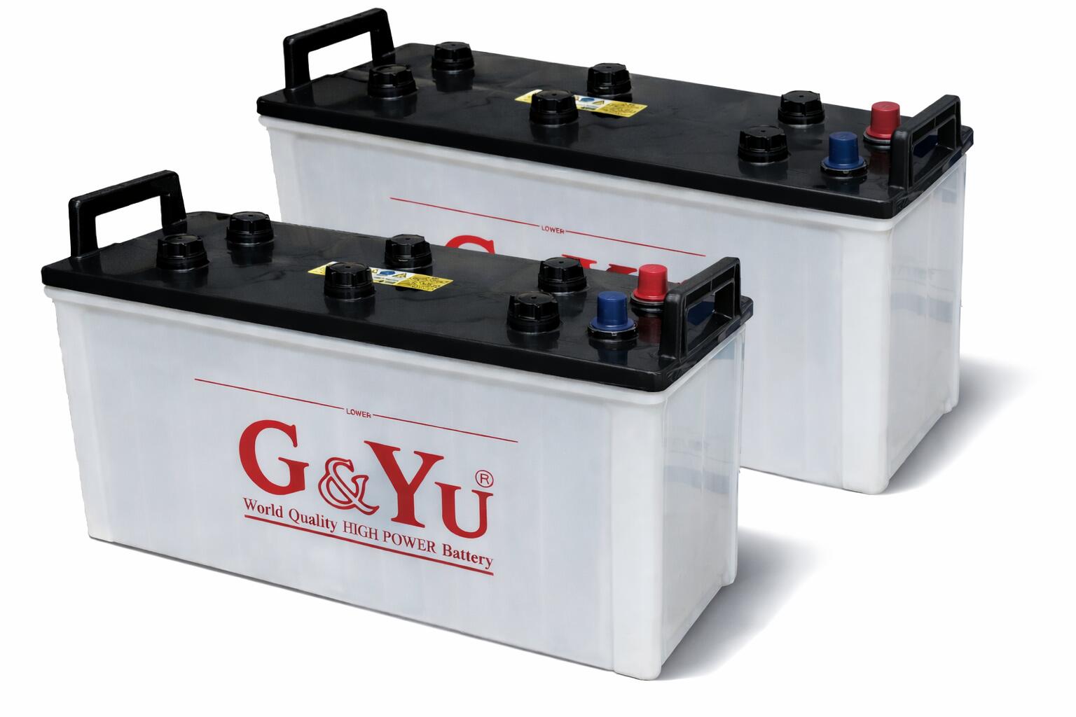 G&Yu [ジーアンドユー] バッテリー HD-130F51 《お得な2個セット》　集配者・バス・トラック・船舶・建設機械用（キャップタイプ）