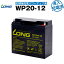 【マラソン限定★エントリーでP10倍】WP20-12・初期補充電済【サイクルバッテリー】 ■■LONG【長寿命・保..