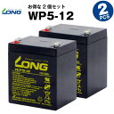 WP5-12【お得!2個セット】(産業用鉛蓄電池)【サイクルバッテリー】【新品】■■LONG【長寿命・保証書付き】