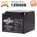 【在庫あり・即納】12SN28■純正品と完全互換【安心の動作確認済み製品】■NP24-12,NP24-12B,PE12V24A,PE12V26A,HP24-12,HCSA12240,HC24-12A対応■スーパーナット【あす楽】【安心保証付き】【新品 産業用鉛電池】