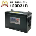 建機 農機用バッテリー 120D31R スーパーナット 【95D31R互換】 過酷な環境にも耐え抜くタフバッテリー！販売総数100万個突破！105D31R 115D31R 互換 パワーショベル トラクタ コンバイン 農薬散布車 バックホー 【新品】