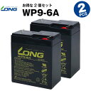 WP9-6A（産業用鉛蓄電池）6V 9Ah■■LONG電動乗用玩具 防災 防犯 システム機器 UPS(無停電電源装置) など対応