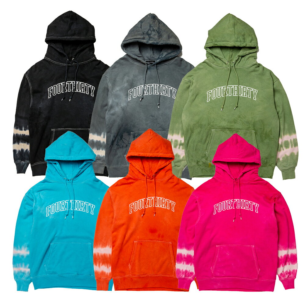 430 FOURTHIRTY フォーサーティー YD TIEDYE PARKA 22-008 2022年1月入荷先行予約 パーカ パーカー フーディ フーディー メンズ ブランド ストリート ストリート系 人気 BMX STREET カジュアル…