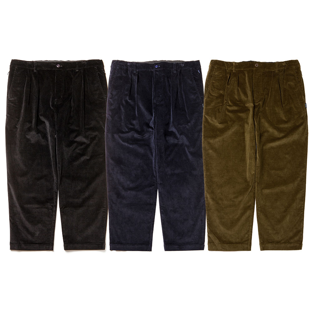 430 FOURTHIRTY フォーサーティー BT CORD CHINO 23-165 チノ チノパンツ ルーズシルエット コーデュロイ ゴムバンド ファスナーポケット