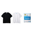 Liberaiders リベレイダース LIBERAIDERS 2 PACK TEE 70618 Tシャツ 半袖 白T 黒T ワンポイントロゴ 2パック 2枚入り