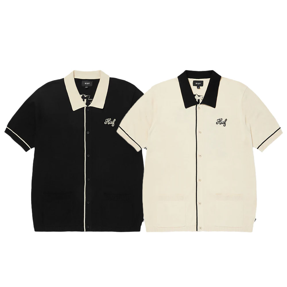 HUF ϥ ICARUS KNIT TOP KN00534SP25 ˥åT  Ⱦµ ֥ɥ 󥸥 饯 ȥ꡼ 奢