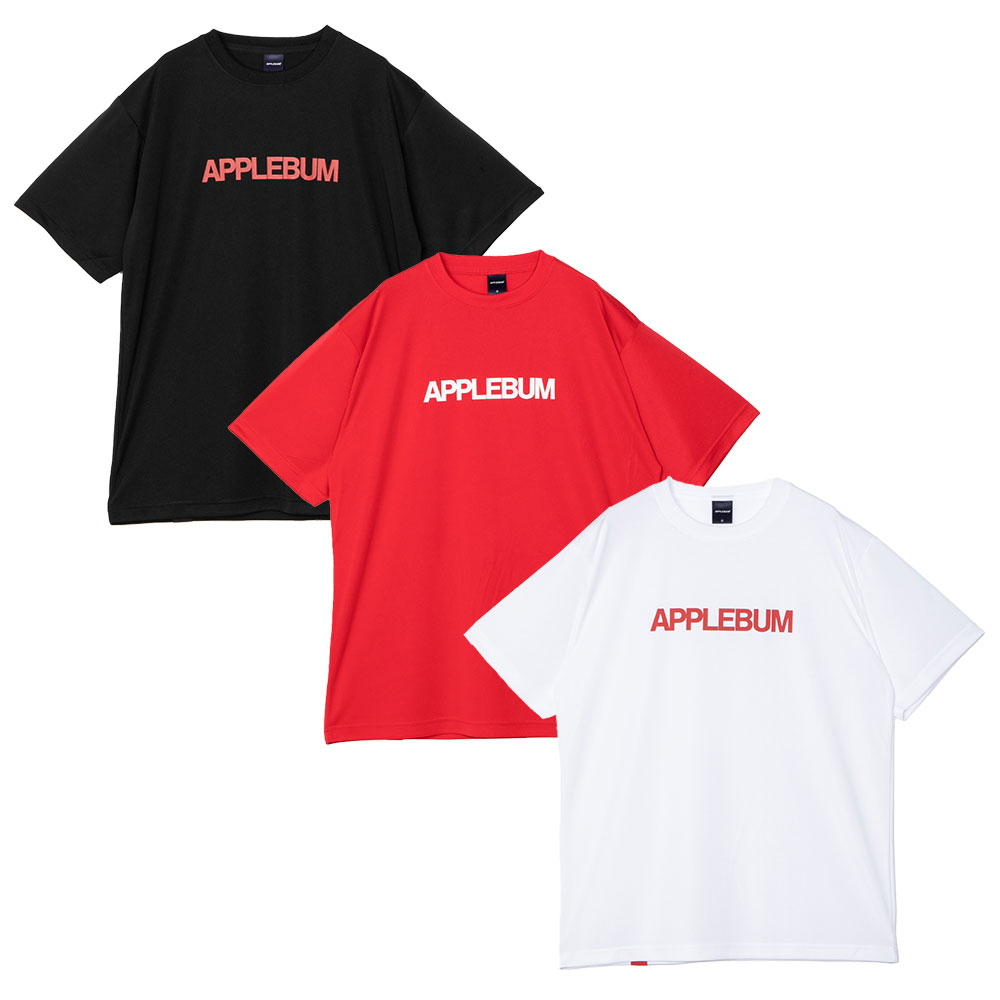 APPLEBUM アップルバム Mindset Dry T-shirt HS2611111 Tシャツ カットソー ドライ素材 通気性 スポーティー ブランドロゴ