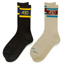 【2倍ポイント】430 FOURTHIRTY フォーサーティー LINE ICON LONG SOX 24-172 2024年9月入荷先行予約 靴下 ハイソック...