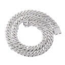 【2倍ポイント】$ole only ソールオンリー キューバンチェーンネックレス 14mm 50cm No.19 シルバーネックレス アクセサリー ジュエリー 有名ラッパー着用(4)
