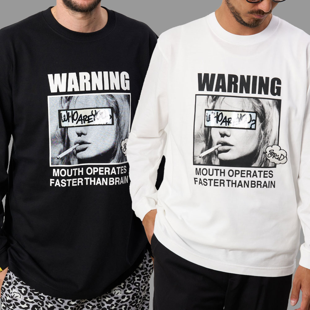 STUD MUFFIN スタッドマフィン 5.6ozコットン天竺 WHO ARE YOUシークインLS 514-02778 ロンT Tシャツ 長袖 キャラクターのサムネイル