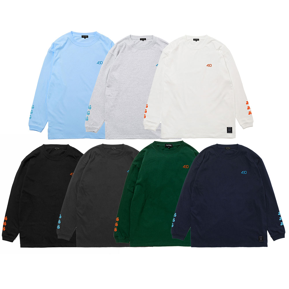 430 FOURTHIRTY フォーサーティー NF "ONLY ONE FLOWERS" L/S TEE 25-188 2025年9月入荷先行予約 長袖 ロンT