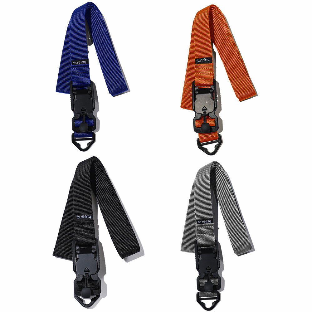 430 FOURTHIRTY フォーサーティー FDL WEB BELT 25-047 2025年11月入荷先行予約 ベルト ウェビングベル..