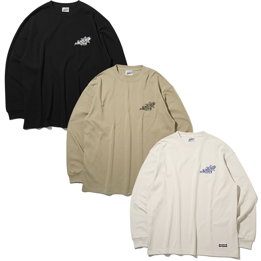 CLUCT クラクト REAPER [L/S TOP] 05121 2025年9月入荷先行予約 長袖 ロンT カットソー シンプル ストリート ブランドロゴ