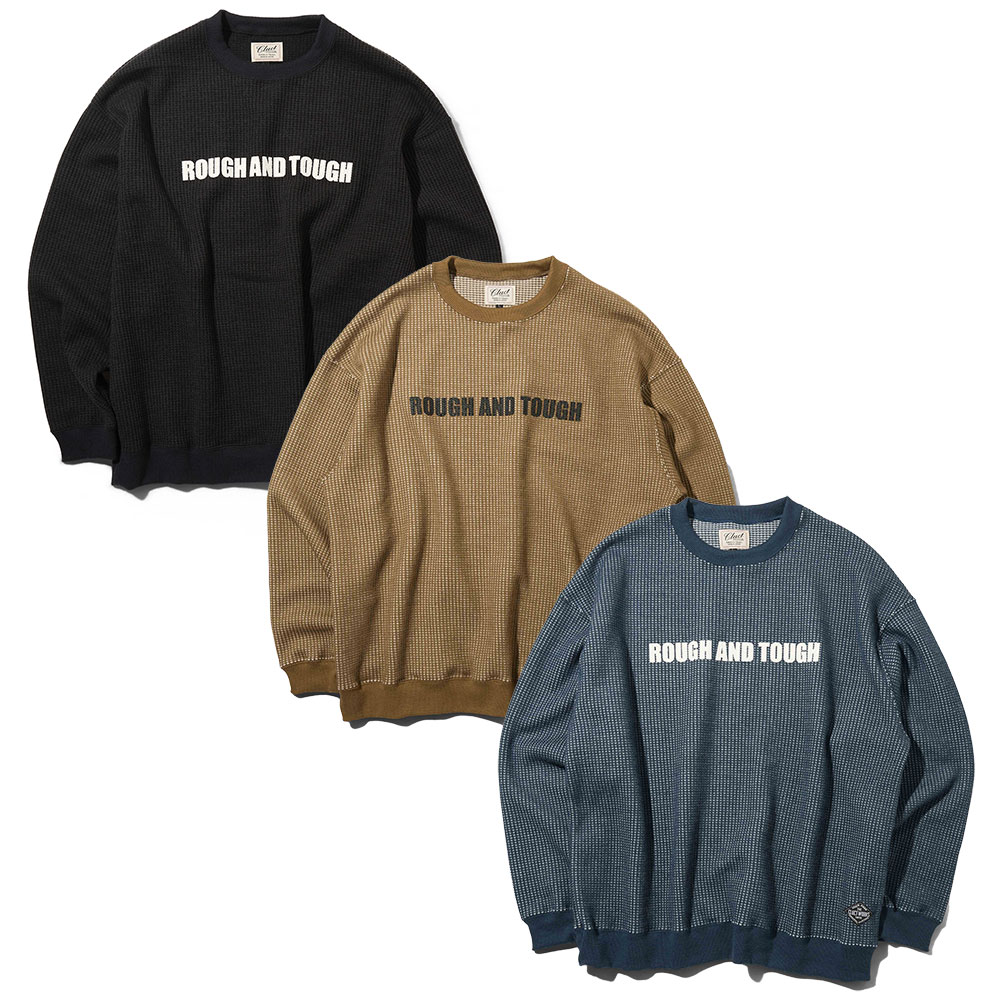 【2倍ポイント】CLUCT クラクト ROUCH N TOUGH[L/S TOP] 05117 2025年11月入荷先行予約 トレーナー ロ..