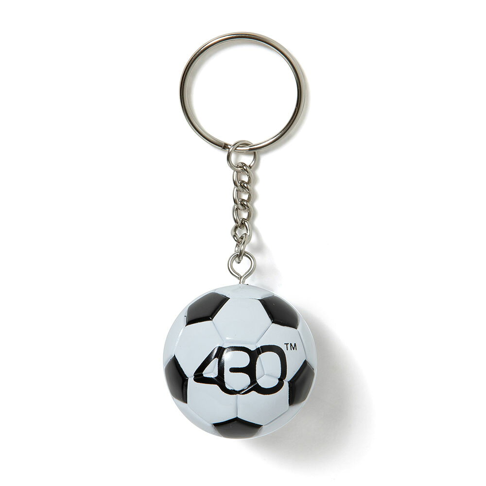 430 FOURTHIRTY フォーサーティー RETRO SOCCER BALL KEYHOLDER 26-187 2026年8月入荷先行予約 キーホルダー サッカー
