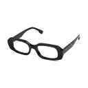 9FIVE / nine five ナインファイブ 9five SOMA Black & 24K Gold Clear Lens Glasses サングラス 眼鏡