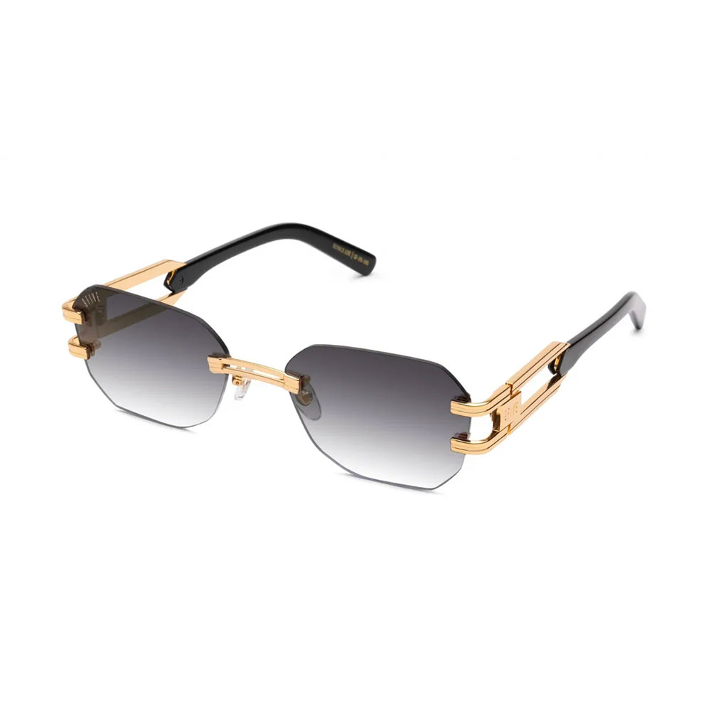 9FIVE / nine five �ʥʥ���ե����֡�9five ROYALS LITE Black & 24K Gold Gradation Sunglass...