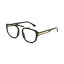 2ܥݥȡ9FIVE / nine five ʥե LAWRENCE Black &24k Gold CLEAR LENS GLASSES 󥰥饹  饵  ֥