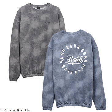 BAGARCH バガーチ SWEAT SHIRT タイダイ プルオーバー トレーナー トップス TIEDYE PULLOVER BH-1352 AK-69 ak69 エーケーシックスティナイン HIPHOP ヒップホップ ストリート系 オシャレ かっこいい モテる