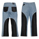 y20{|CgzBAGARCH oK[` PU LEATHER SWITCHING DENIM PANTS BH-1535 fjpc fj W[Y Y uh Xg[g