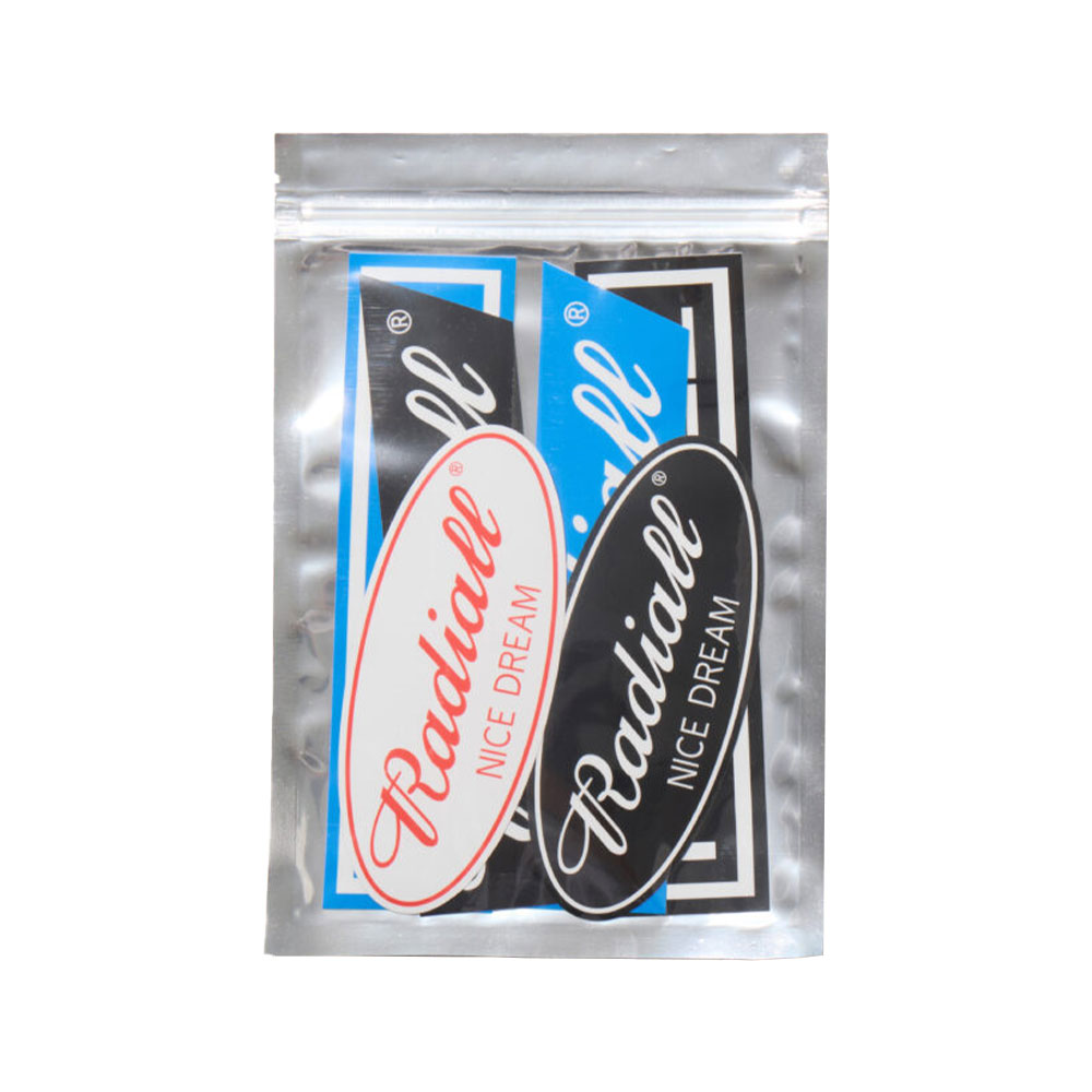 【2倍ポイント】RADIALL ラディアル Rad’s SCREEN PRINTED STICKER PACK RAD-ACC005 ステッカー シール ブランドロゴ 6枚入り