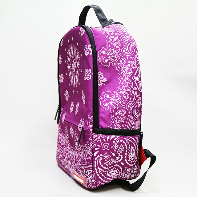 スプレーグラウンド SPRAY GROUND sprayground スプレーグラウンド BACKPACK パープルバンダナバックパック PURPLE BANDANA [B1498] 通販 リュックサック 鞄 BAG バッグ カバン オシャレ かっこいい モテる