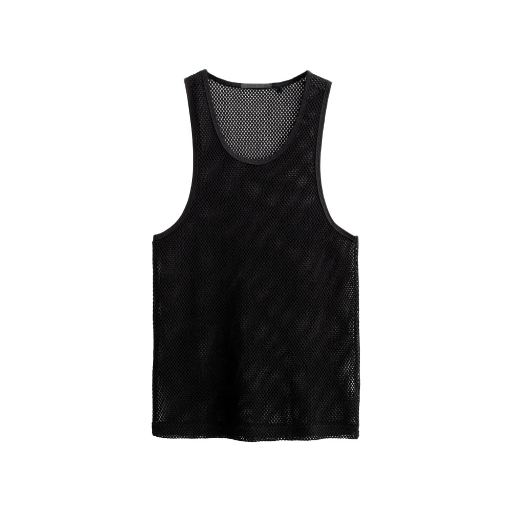 【20倍ポイント】STAMPD スタンプド MESH TANK SLA-M3422TK タンクトップ ノースリーブ メッシュ素材 通気性 リラックスシルエット シ..