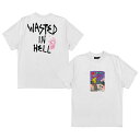 WASTED PARIS ウェイステッドパリス T-Shirt Binge Drinker Tシャツ 半袖 メンズ ブランド ストリート ストリート系 デザイン おしゃれ コーデ