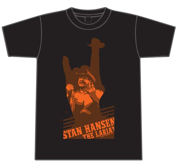 不沈艦 スタンハンセン オフィシャルT シャツ BLACKのサムネイル