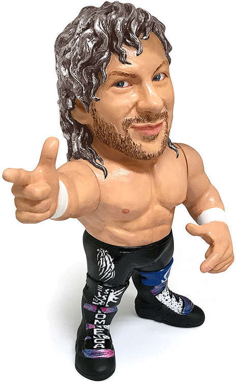 【BULLETCLUB】 16dソフビコレクション　新日本プロレス　ケニー・オメガ　ゴールドVer.　フィギュアのサムネイル