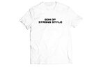 【新日本プロレス】成田蓮「SON OF STRONG STYLE」ドライTシャツ（ホワイト）SM L XL