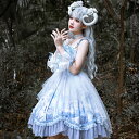 ロリータ ワンピース コスチューム メイド服 ゴスロリ ロリータワンピース 華やか メイド 豪華セット レディース 姫袖 姫ロリ 甘ロリ ゴシック ゴスロリ おとぎの国 日常 イベント 衣装 ベール ヘッドドレス 首飾り セット ドレス 小悪魔 bauty1549 2